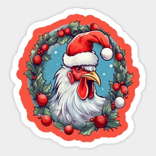 Christmas Doug Sticker